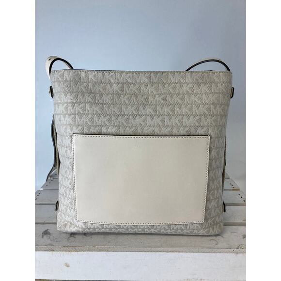 MICHAEL KORS N S GRIFFIN MESSENGER JACQUARD CROSSBODY - Picture 4 of 13